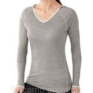 NEW Smartwool Striped Hoodie